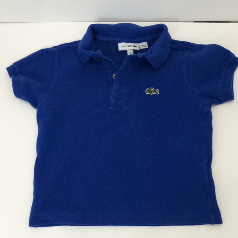 Lacoste Regular Fit Petit Piqué Polo Size kids 4